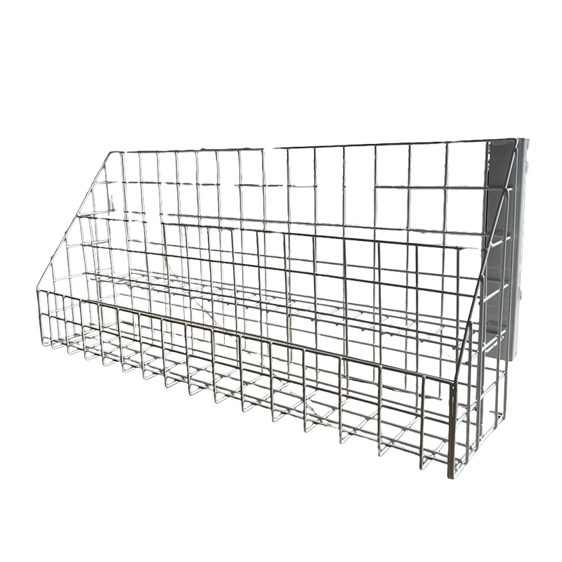 Metal Candy Display Rack Multi-Functional Three-Tier Snack Shelf